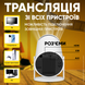 Проектор домашній кінотеатр LED портативний Wi-Fi Android 120 ANSI люмен з автофокусом автокорекцією трапеції  1761305251215 фото 5