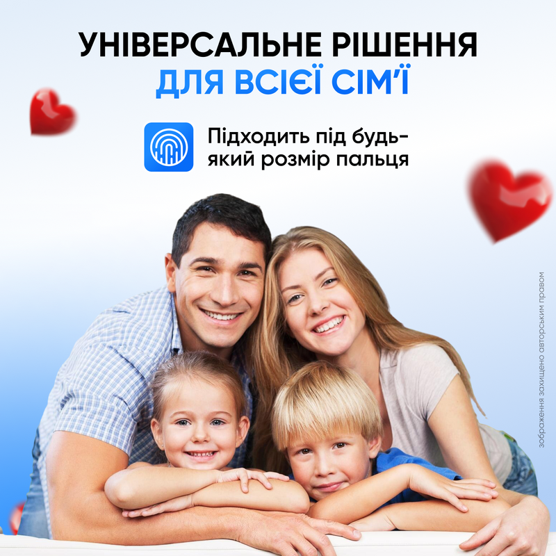 Пульсометр на палець оксиметер пульсоксиметр для пальців пульсометри вимірювання пульсу сатурації кисню 1755525720819 фото