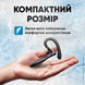 Гарнітура Bluetooth бездротова з мікрофоном Hands Free для розмов шумоподавлення ENC моно навушник LED дисплей зарядний кейс 1750260102805 фото 5