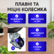 Етажерка стелаж на колесах металева 3 полиці органайзер візок мобільна поворотна з фіксаторами 360&deg; для зберігання посуду 1762529025605 фото 5