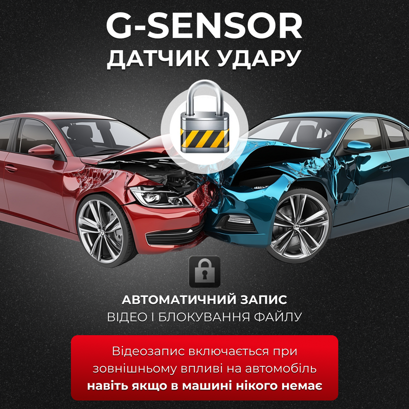 Видеорегистратор автомобильный камера для авто датчик движения автозапись автономное питание 81654263519 фото