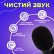 Мікрофон бездротовий петличний із записом звуку шумозаглушенням для iPhone Android для презентацій для інтерв&rsquo;ю для блогерів 1762610720769 фото 4