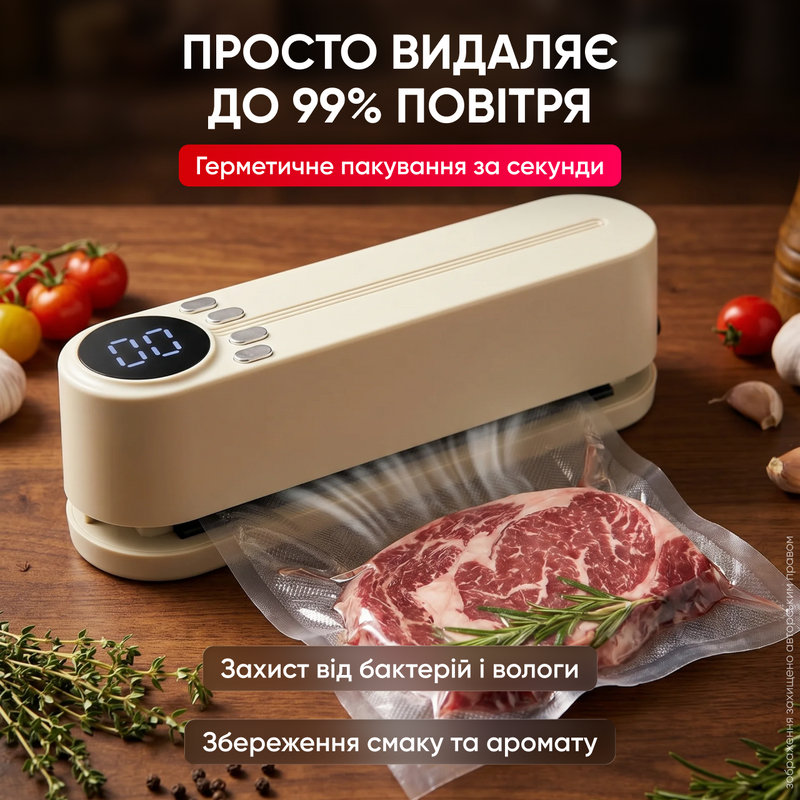 Вакууматор для пищевых продуктов насос вакууматоры для упаковки вакуумирования надувания мячей вакуматор кухонный ручной бытовой 2в1 1750950406317 фото