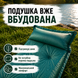 Самонадувний матрац односпальний туристичний каремат килимок з подушкою каримат водонепроникний матрас для кемпінгу карімат компактний швидке надування для туризму відпочинку ліжко з підголівником матраци 1774957188032 фото 4