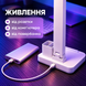 Лампа настольная на аккумуляторе для маникюра с двумя плафонами и дисплеем Светодиодная лед лампы с календарем и термометром держателем для ручек 234572524 фото 5