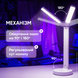 Лампа настольная с аккумулятором для маникюра LED с двумя плафонами подставкой для телефона сенсорным управлением 3 режима света USB лампы LED светодиодные на аккумуляторе 234572524 фото 5