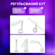 Лампа настольная с аккумулятором для маникюра LED с двумя плафонами подставкой для телефона сенсорным управлением 3 режима света USB лампы LED светодиодные на аккумуляторе 234572524 фото 6