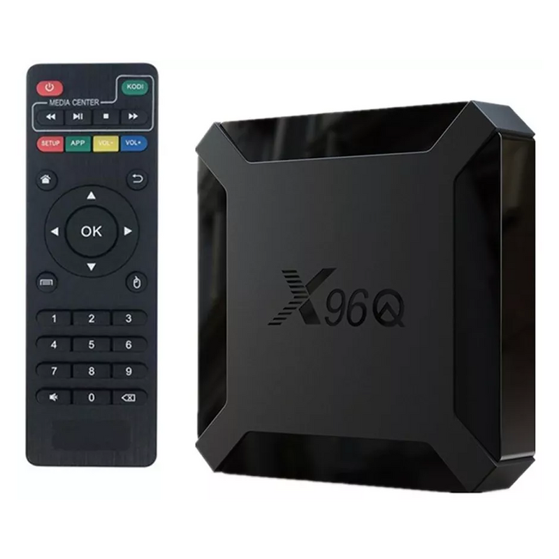Комплект Смарт ТВ андроїд приставка X96Q 4K 2/16GB WIFI інтернет медіаплеєр Smart TV Box Android HDMI 5831947263517 фото