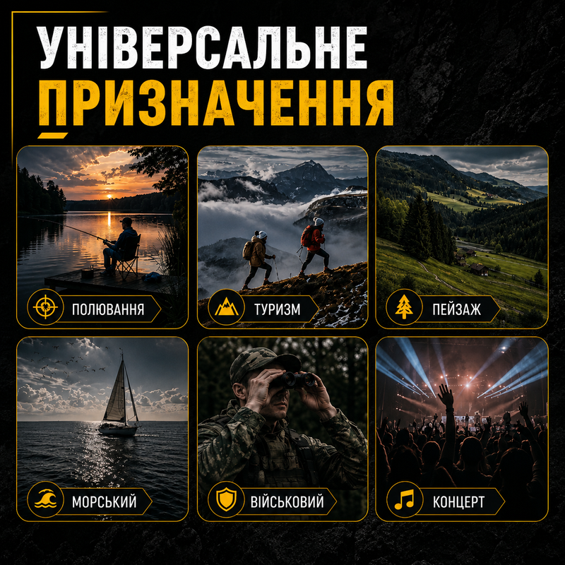 Бинокль военный туристический телескоп профессиональный сверхмощный ударопрочный влагозащищённый для охоты рыбалки туризма концертов дальнего наблюдения в путешествиях мощные бинокли 1774958311945 фото