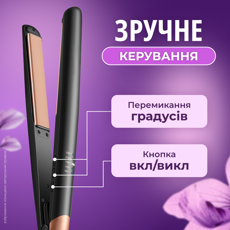 Утюжок для волос выравниватель выпрямитель плойка электрическая утюжки профессиональные щипцы с быстрым нагревом стайлер для укладки выравнивания керамическое покрытие 1756969868456 фото