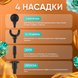 Масажер для тіла перкусійний ударний масажний пістолет міні-вібраційний пристрій для релаксації 1751017223698 фото 2