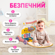 Ігровий килимок ходунки дитячі розвиваючий центр каталка для дітей з піаніно бізіборд музичний килим для немовлят 1751901342828 фото 9