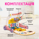 Ігровий килимок ходунки дитячі розвиваючий центр каталка для дітей з піаніно бізіборд музичний килим для немовлят 1751901342828 фото 8