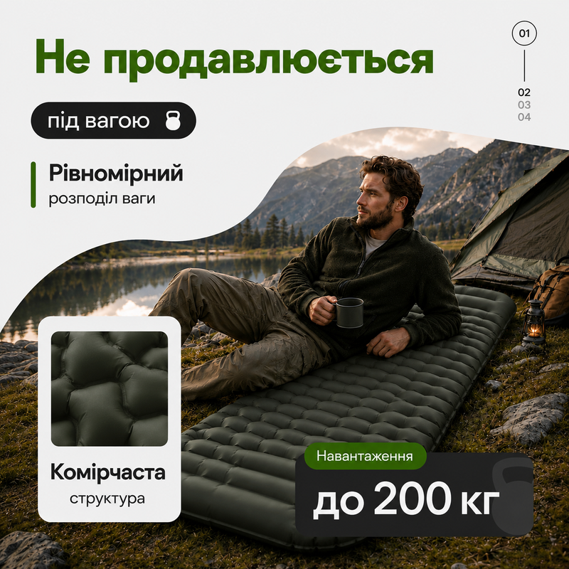 Туристический коврик каремат надувной ковер матрас каримат с подушкой водонепроницаемый матрас для кемпинга компактный быстрое надувание для туризма для отдыха 1781615520063 фото