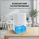Осушитель воздуха от влаги сырости плесени конденсата с LED-подсветкой таймером ионизацией мощный электрический бытовой портативный поглотитель влаги для комнаты 1769694559029 фото 5
