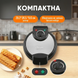 Вафельница для трубочек электровафельница для тонких вафель трубочек коржей десертов рожков для мороженого с антипригарным покрытием 1769773887036 фото 6