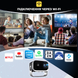 Портативный Wi-Fi проектор для дома  LED-проектор 4K FULL HD 5000 люмен для домашнего видео поддерживает трапецеидальное искажение и масштабирование совместим с HDMI USB смартфоном BAN-A003-EU фото 7