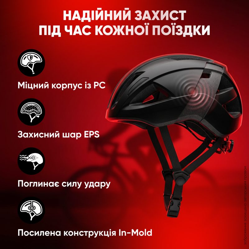 Шлем для велосипеда электросамоката защитный регулируемый велошлем вентилируемый прочный дышащий аксессуар безопасный велосипедный для езды 1776063734402 фото